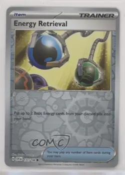 Energy Retrieval Reverse Foil Pokemon SV01: Scarlet & Violet #171 - Image 1