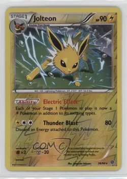 Jolteon Reverse Foil Pokemon XY Ancient Origins #26 - Image 1