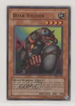 Boar Soldier Unlimited YuGiOh Magic Ruler Booster #MRL-089 2002 - Image 1