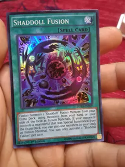 Yugioh!-(x2)-Shaddoll Fusion-Super Rare-duea-en059-1st Ed-(LP/NM) - Image 3