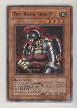 The Rock Spirit Unlimited YuGiOh Labyrinth of Nightmare #LON-069 2003 - Image 1