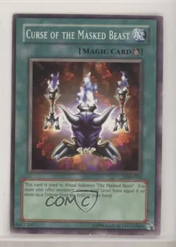 Curse of the Beast Unlimited YuGiOh Labyrinth Nightmare #LON-016 2003 - Image 1