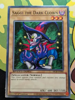 Saggi the Dark Clown - SBCB-EN088 - Common - Yugioh - Image 1