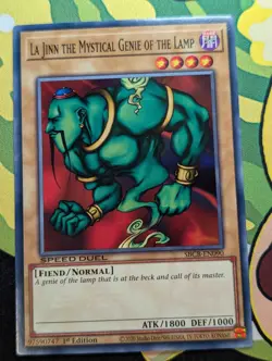 La Jinn the Mystical Genie of the Lamp - SBCB-EN090 - Common - Yugioh - Image 1