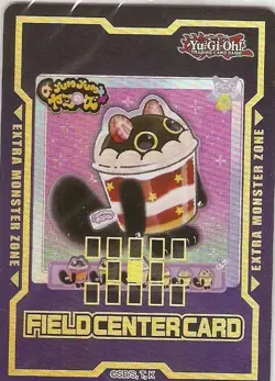 Yugioh TCG Cupsy Yummy 2025 Justice Hunters Field Center Card SEALED - Image 1