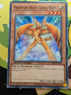 Phantom Beast Cross-Wing - SBCB-EN044 - Common - Yugioh - Image 1