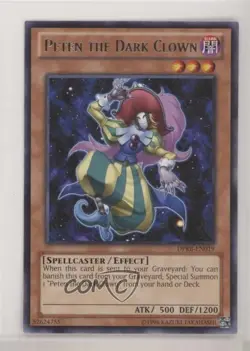 Peten the Dark Clown Unlimited YuGiOh Seto Kaiba Duelist Pack #DPKB-EN0019 2010 - Image 1