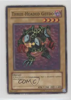 Three-Headed Geedo Unlimited YuGiOh Pharaoh's Servant #PSV-002 2002 - Image 1