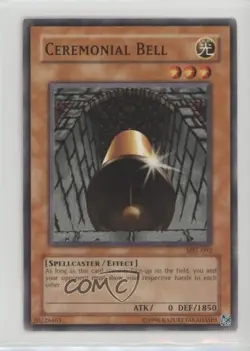 Ceremonial Bell Unlimited YuGiOh Magic Ruler Booster #MRL-092 2002 - Image 1