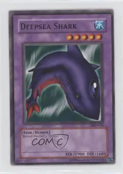 Deepsea Shark Unlimited YuGiOh Metal Raiders #MRD-038 2002 - Image 1