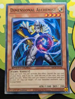 Dimensional Alchemist - 1st Edition SBCB-EN136 - Common - Yugioh - NM - Image 1