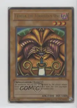 Exodia the Forbidden One YuGiOh Legend of Blue Eyes White Dragon #LOB-124 2002 - Image 1