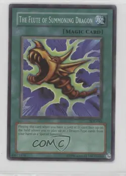 The Flute of Summoning Dragon Unlimited YuGiOh Starter Deck Kaiba #SDK-042 2002 - Image 1