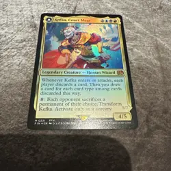 MTG Kefka Court Mage Foil Card Final Fantasy Magic the Gathering Card 231 NM - Image 1