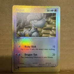 Bagon 50/97 Reverse Holo EX Dragon Pokemon Card E Series NM - Image 5