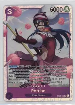2024 One Piece Card Game: 500 Years in The Future OP07 SR Porche #OP07-072 - Image 1