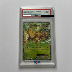 PSA 10 Leafeon EX 192/XY-P Promo Grass Battle 2015 Pokemon Card Japanese from JP - Image 1