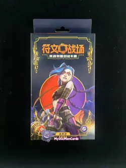 IN STOCK League of Legends TCG Card Game Chinese Jinx-focused Pre-group box - Image 1