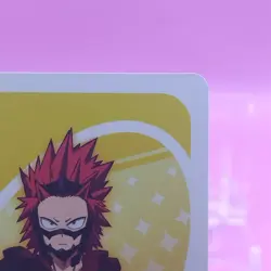 Eijiro Kirishima/ My Hero Academia Card Game UNO Japanese Toei Anime Rare YE a - Image 4
