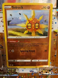 Solrock 069/159 - Crown Zenith - Uncommon - Pokemon Card TCG - Image 1