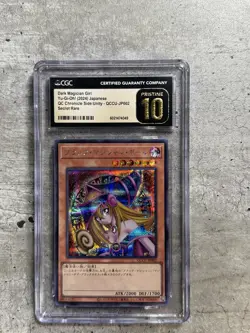 Yugioh Card JPN Dark Magician Girl Secret R CGC 10 Pristine, QCCU-JP002 2024 (1) - Image 1