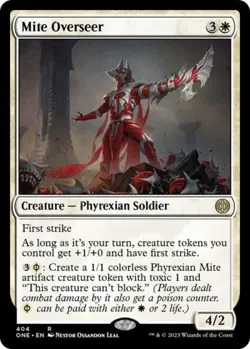 Mite Overseer - Near Mint MTG Phyrexia: All Will Be One - Image 1