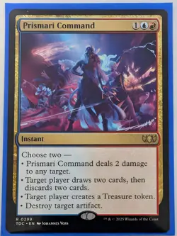 MTG | Prismari Command | #299 | NM | Non-Foil - Image 1