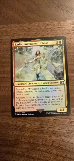 Rydia, Summoner of Mist Final Fantasy Foil Card UC NM MTG 239 - Image 1