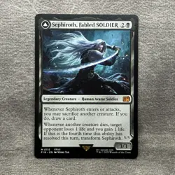 Sephiroth, Fabled SOLDIER (Non-Foil) - Final Fantasy (FIN) #115 MTG NM - Image 1