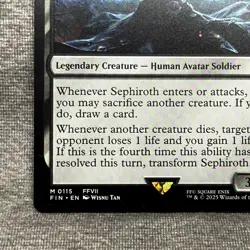 Sephiroth, Fabled SOLDIER (Non-Foil) - Final Fantasy (FIN) #115 MTG NM - Image 4