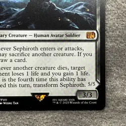 Sephiroth, Fabled SOLDIER (Non-Foil) - Final Fantasy (FIN) #115 MTG NM - Image 5