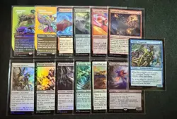 MTG: Magic the Gathering Aetherdrift Creature Card Lot : Borderless/Foil/Alt Art - Image 1