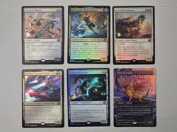 MTG Rare Assorted Aetherdrift Card Lot 6 Cards NM (FOIL) - Image 1