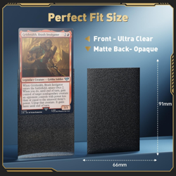 500Ct Matte Card Sleeves, 5 Colors Magic Card Sleeves, MTG TCG Deck Sleeve for T - Image 3