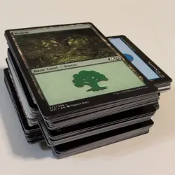 Magic the Gathering 100 basic land bulk lot 20 of each type mixed sets MTG BL502 - Image 2