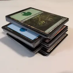 Magic the Gathering 100 basic land bulk lot 20 of each type mixed sets MTG BL502 - Image 4