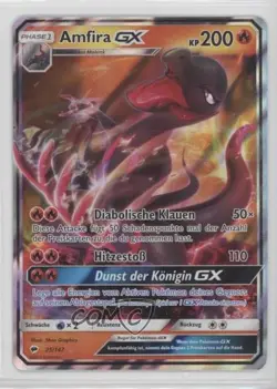 Salazzle GX German Pokemon Sun & Moon Burning Shadows #25 - Image 1