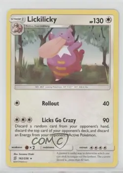 Lickilicky Pokemon Sun & Moon Unified Minds #162 - Image 1