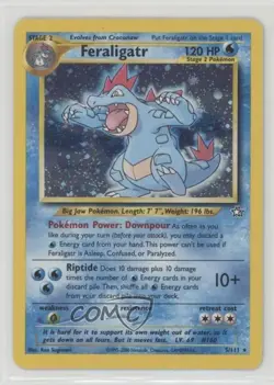 Feraligatr Holo Pokemon Neo Genesis #5 2000 - Image 1