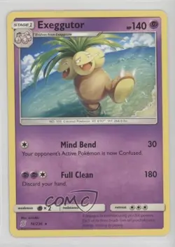Exeggutor Pokemon Sun & Moon Unified Minds #74 - Image 1