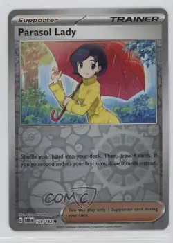 Parasol Lady Reverse Foil Pokemon Scarlet & Violet Paradox Rift (PAREN) #169 - Image 1
