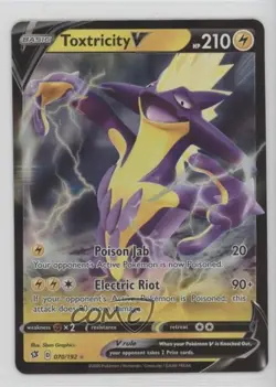 Toxtricity V Pokemon Sword & Shield Rebel Clash #070 - Image 1