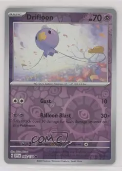 Drifloon Reverse Foil Pokemon SV01: Scarlet & Violet #089 - Image 1
