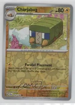 Charjabug Reverse Foil Pokemon SV07: Stellar Crown #052 - Image 1