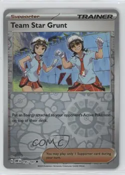 Team Star Grunt Reverse Foil Pokemon SV01: Scarlet & Violet #195 - Image 1