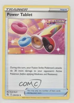 Power Tablet Pokemon Sword & Shield Fusion Strike #236 - Image 1