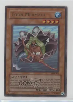 Toon Mermaid Unlimited YuGiOh Magic Ruler Booster #MRL-072 2002 - Image 1