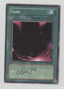 Yami YuGiOh Legend of Blue Eyes White Dragon #LOB-051 2002 - Image 1
