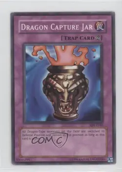 Dragon Capture Jar Unlimited YuGiOh Starter Deck Yugi #SDY-E040 2002 - Image 1