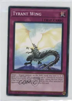 Tyrant Wing 1st Ed. YuGiOh Legendary Dragon Decks #LEDD-ENA33 - Image 1